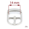 Klamerka 14 mm nikiel 3904412