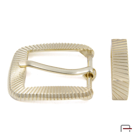 Buckle 30 mm + loop gold 51458540 (nickel free)