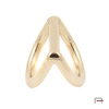 Double D-ring 18 mm gold 3605953