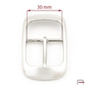 Women's buckle 30 mm satin nickel 1504711