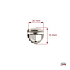 Tuck Lock Nickel 3106712