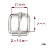 Saddlery buckle 20 mm 35104100