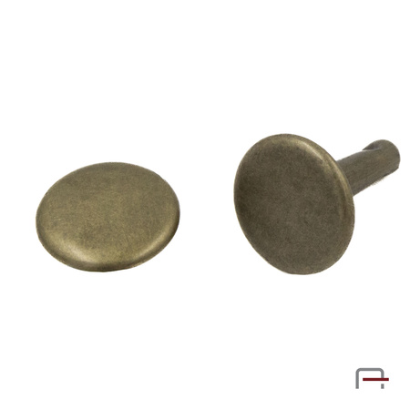 Two-sided Rivet L10/10/12/20 old brass