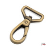 Snap Hook 20 mm satin old brass3231721