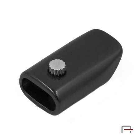 Zipper End Cap Black Nickel 39006900