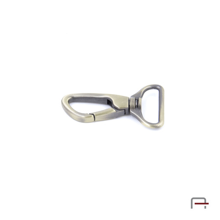 Snap Hook 26 mm satin old brass 3235721