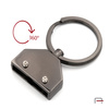 KEY RING ELEMENT BLACK NICKEL 4501090