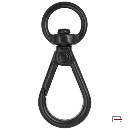 Karabińczyk 10 mm czarny matowy 3250445