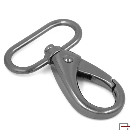 Snap Hook 25 mm black nickel 3221290