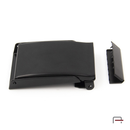 Clamp Belt Buckle 40 mm black matt 2900945