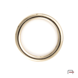 Metal Ring 27 mm gold 3707153
