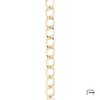 Steel chain 16x11x2,4 mm gold 4100650