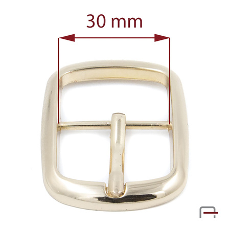 Klamra damska 30 mm złoto 1507251