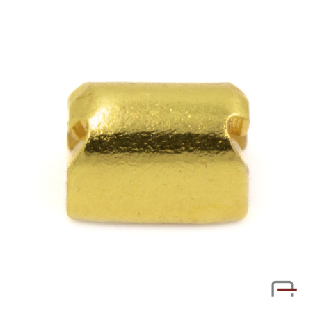 Upper stopper #5 for metal zipper gold 47253500