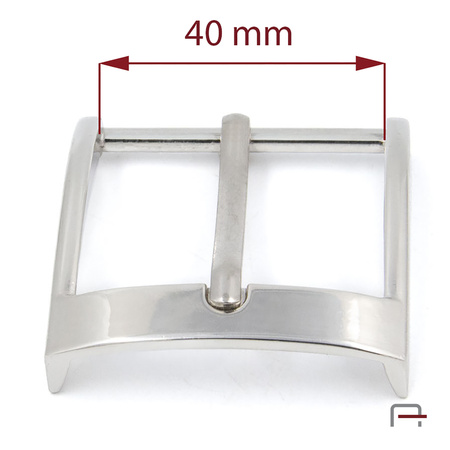 Klamra męska 40 mm nikiel 2302110