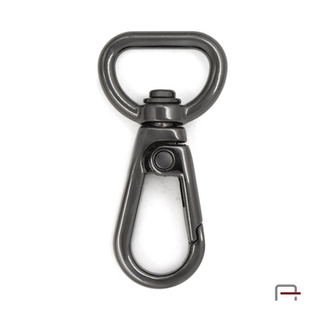 Snap Hook 15 mm black nickel 3250690
