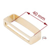Buckle Loop 40 mm gold 2902650