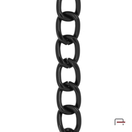 Steel Chain 12x8x2 mm black matt 4100745