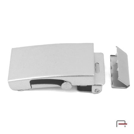 Clamp Belt Buckle 30 mm old silver 2905131