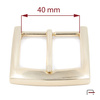 Men's Buckle 40 mm gold 2302050