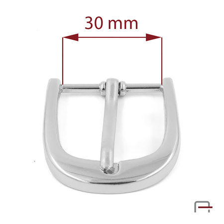 Women's Buckle 30 mm nickel 1506812