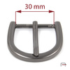 Women's buckle 30 mm black nickel 1508590