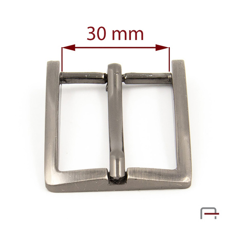 Men's Buckle 30 mm satin gun 2103191