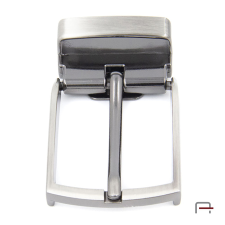 Clip Buckle 35 mm satin gun 2635591