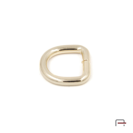 Półkółko 15 mm, drut 3,5 mm złoto 35106500