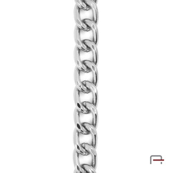 Steel chain 12x9x2,5 mm nickel 4113810