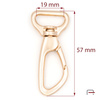 Snap Hook 19 mm gold 3235653