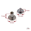 Screw 7 mm gun 52007900