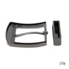 Buckle + Buckle Loop 40 mm JEANS czarny satynowany 2404291
