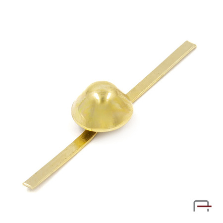 Pukiel ścięty stożek 9 mm złoto 51001500