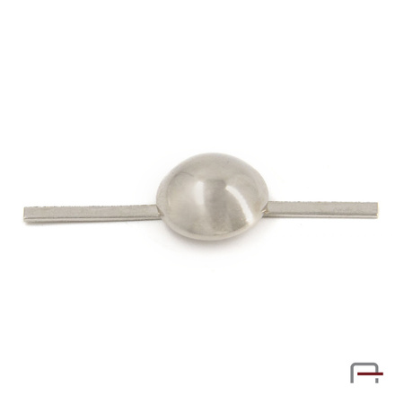 Metal ornament with fins 12 mm 51011100