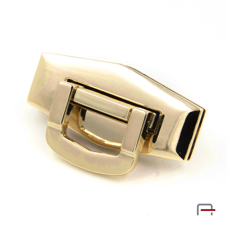 Zamek przekrętka złoto 3100853