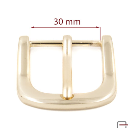 Women's Buckle 30 mm gold 1506250