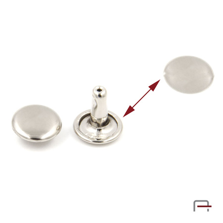 Two-sided Rivet L8/8/8/10 nickel
