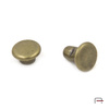 Two-sided Rivet L6/6/6/20 Old brass