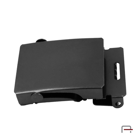 Belt buckle for tape 40 mm black matt 2901345