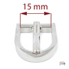 Klamra damska 15 mm nikiel 1206312