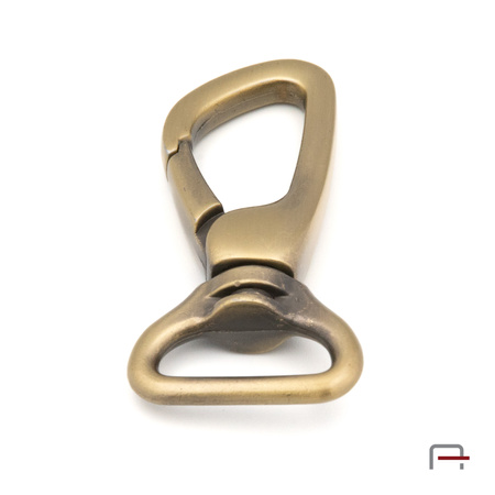 Snap Hook 19 mm satin old brass 3235621