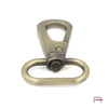 Snap Hook 25 mm satin old brass 3238321