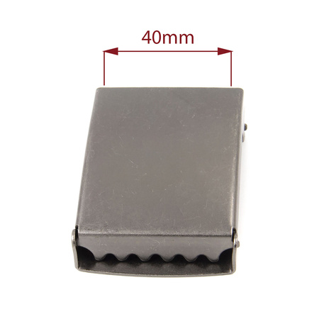 Clamp Belt Buckle 40 mm old nickel 2901532