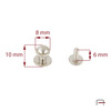 Button Studs 8 mm nickel 52104100