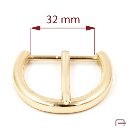 Women's Buckle 32 mm gold 1506553