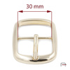 Women's Buckle 30 mm gold 1507251