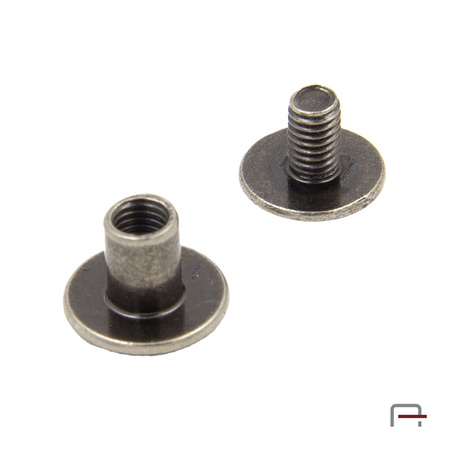 Screw 5 mm old nickel 5200531