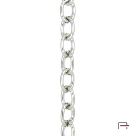 ŁAŃCUCH STALOWY 13x9x2 mm nikiel 4101410
