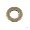 Eyelet with fins 15 mm old brass 51007200
